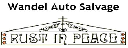 Selling used cars and car parts, many rare hard to find classic car parts available.